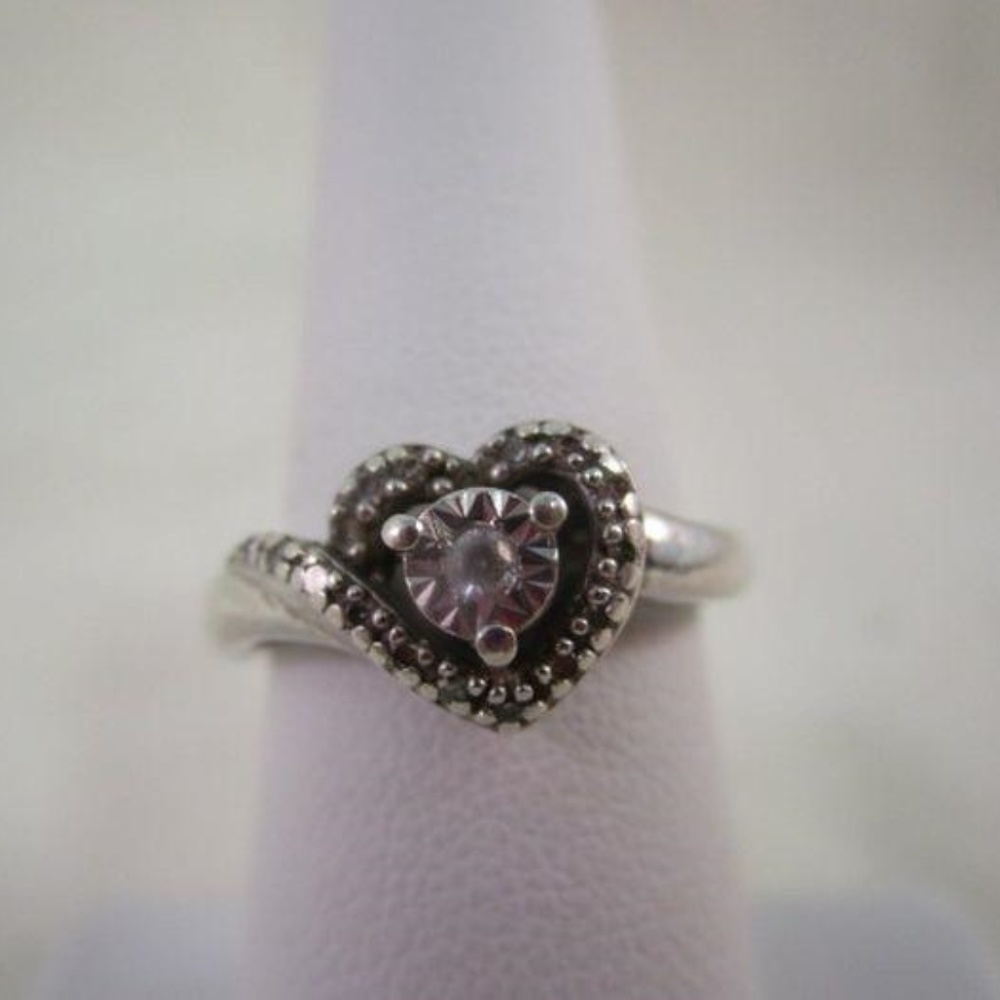 Women's 925 Sterling Silver Diamond Ring - .25CTW